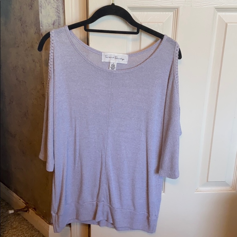 French Laundry Cold Shoulder Top